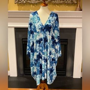 Swim cover-up/casual beach dress/cruise dress. Gorgeous colors, wrinkle-free.